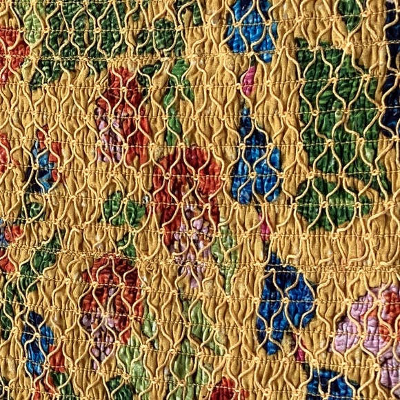 FARM Rio Yellow Summer Garden Mini Skirt - Picture 8 of 11